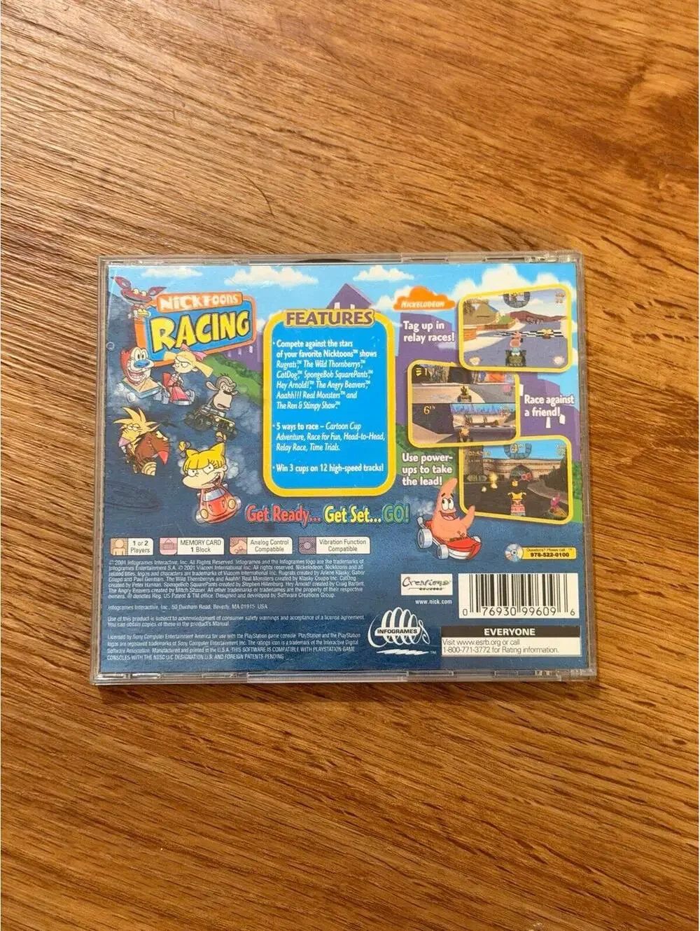 Nicktoons Racing for PlayStation 1